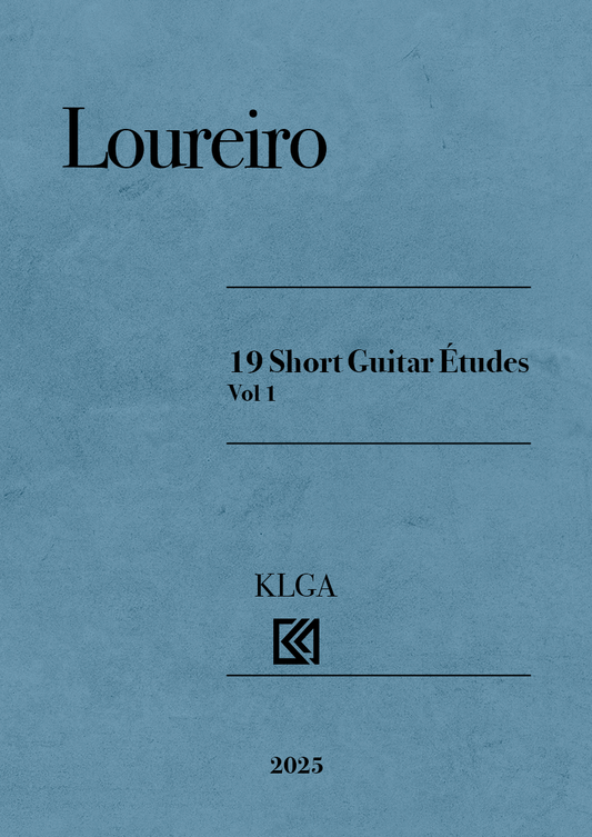 19 Short Guitar Études Vol. 1