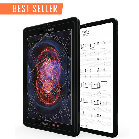 Open Source Digital Songbook: backing tracks and Guitar Pro files included - Kiko Loureiro