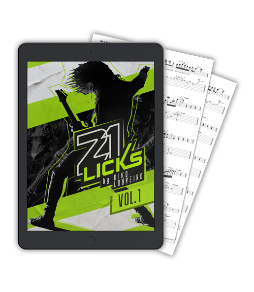 Products 21 Licks Vol. 1 digital pack by Kiko Loureiro - Kiko Loureiro