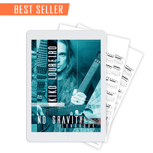 No Gravity Digital Songbook: backing tracks and Guitar Pro Files included - Kiko Loureiro